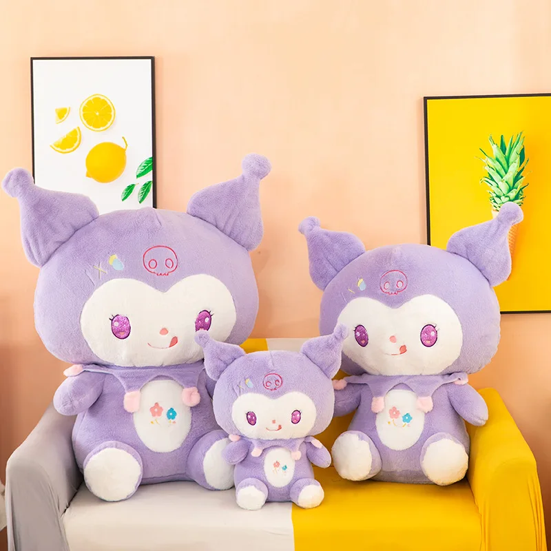 

Sanrio аниме Kawaii Kuromi Lolita принцесса плюшевая игрушка милые мягкие плюшевые животные Мультяшные девочки декоративные куклы игрушки подарки плю...