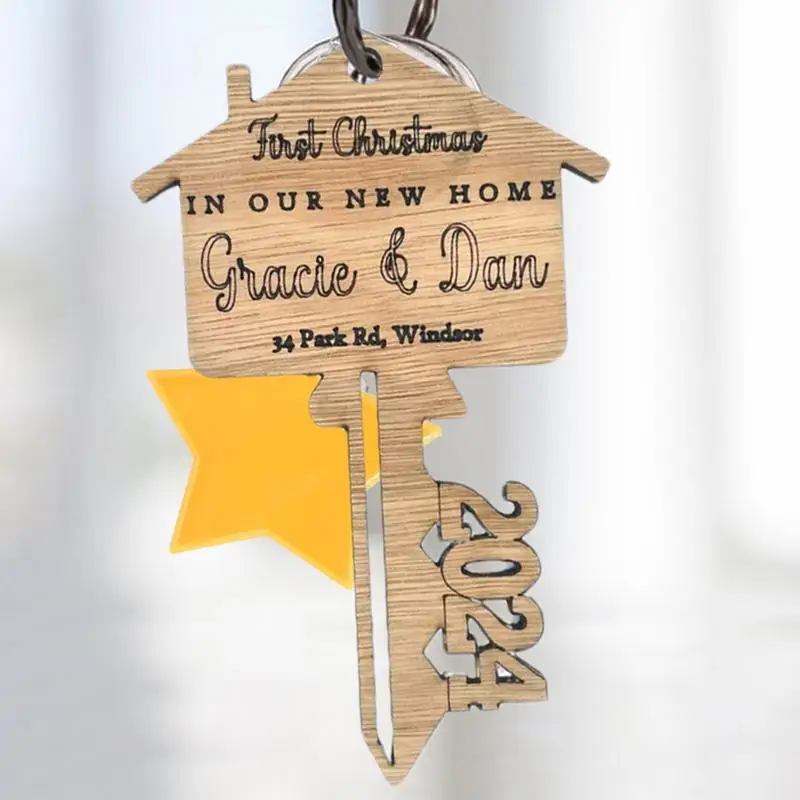 Деревянные гравировочные заготовки с вырезом для ключа деревянные изделия дома