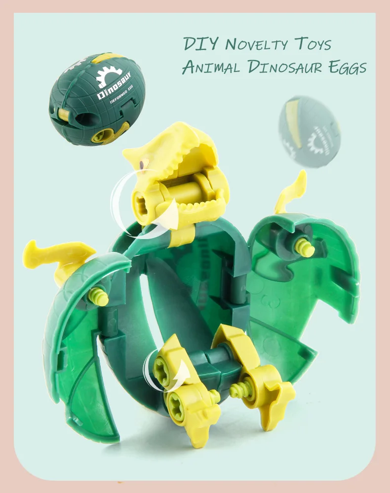 

DIY Novelty Toys Children Toys Cute Magic Hatching Growing Animal Dinosaur Eggs For Kids Educational Disassembly Toys Gifts