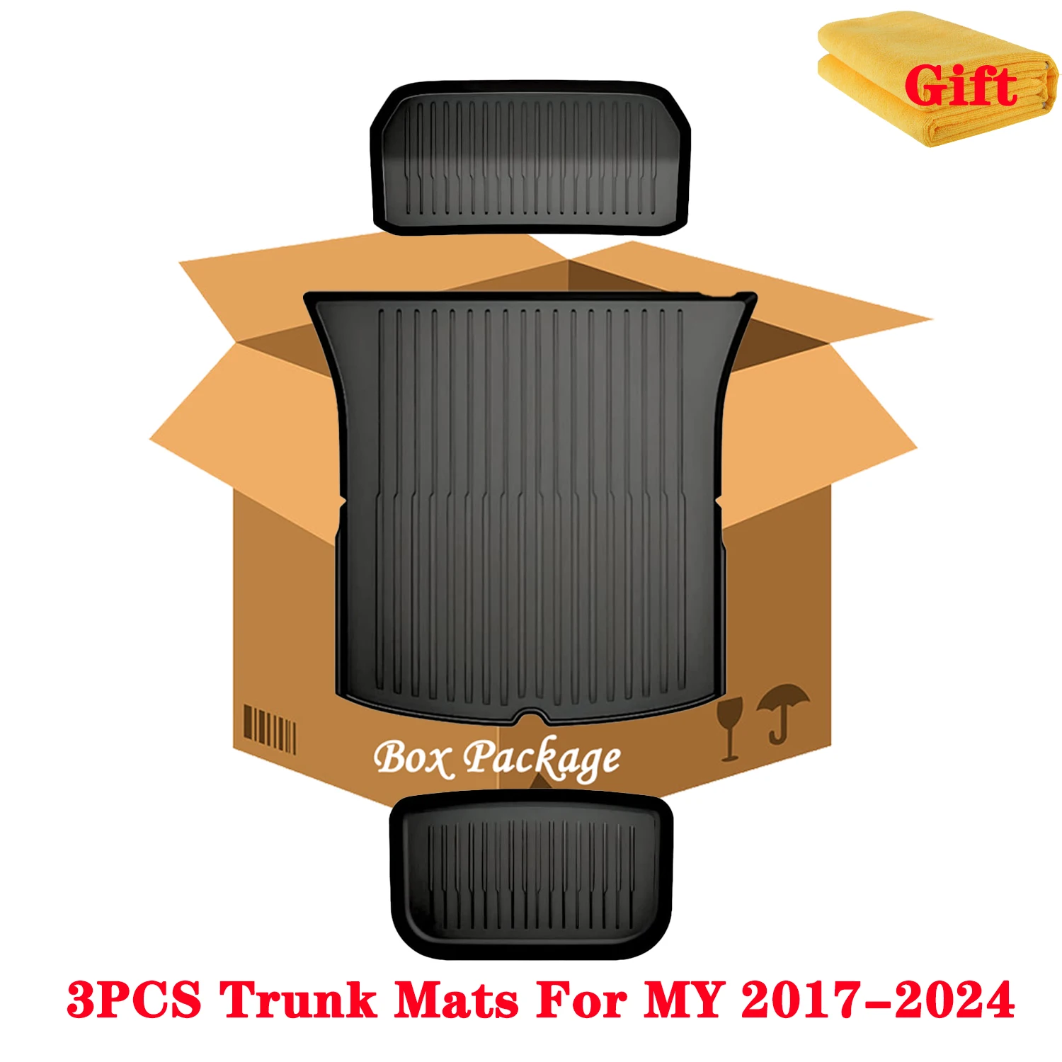 

Напольные коврики для Tesla Model Y 2024-2017, XPE 3D, для любой погоды, водонепроницаемые, передний, задний багажник, коврик для груза, пользовательские аксессуары