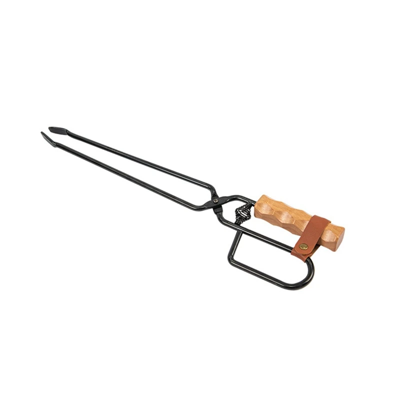 

Outdoor Barbecue Tool Barbecue Carbon Tong Burning Tong Duck-Billed Tong Are Not Hot Wood Charcoal Tong