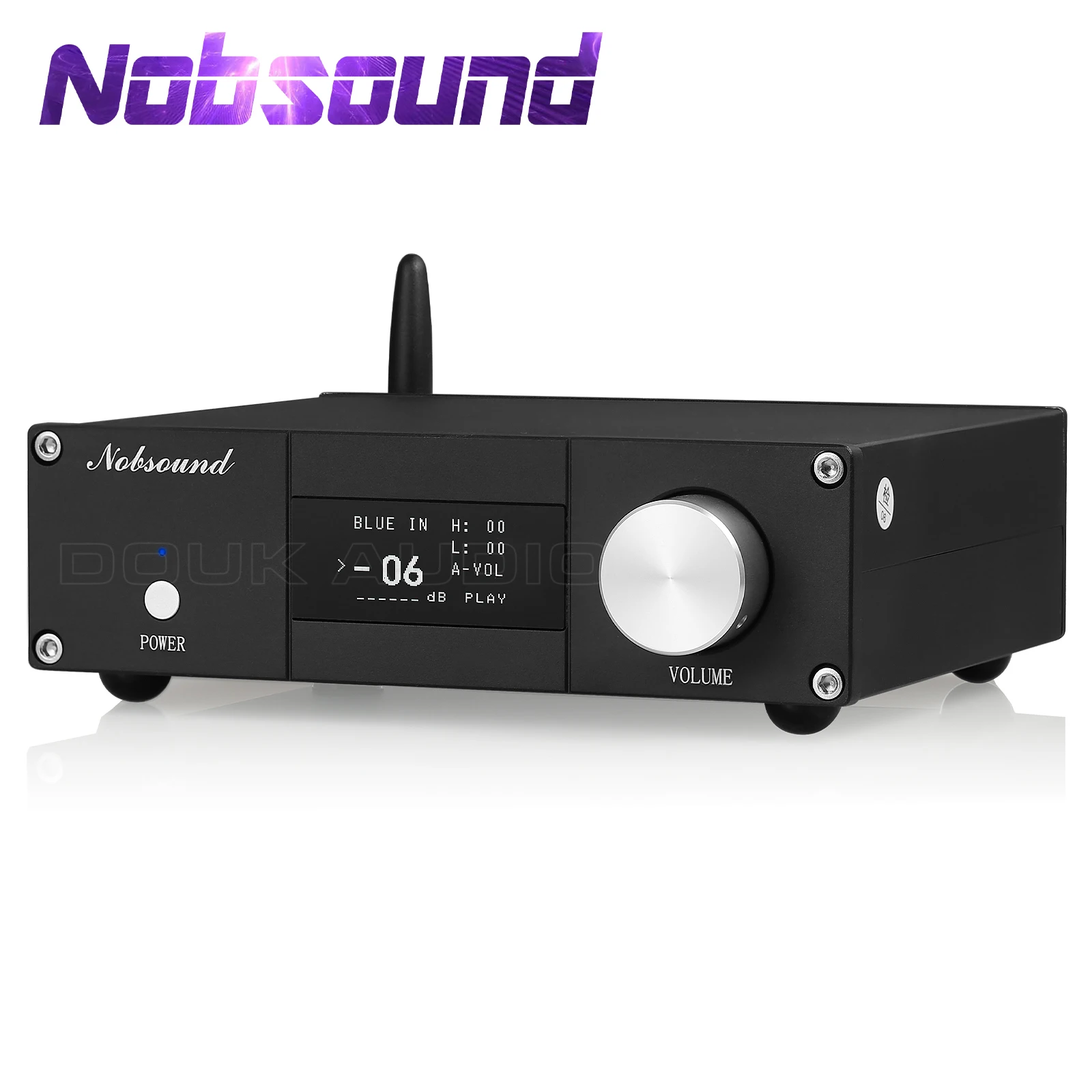 Nobsound HiFi Stereo 5.1 Channel Bluetooth 5.0 Power Amplifier Home Class D Digital Audio Amp