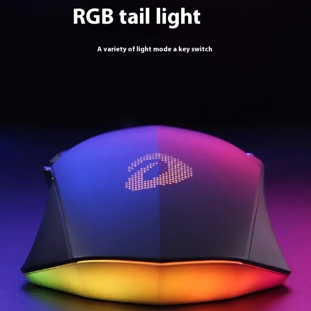Проводная легкая мышь AUAL X DAREU A970 Jiha Q 18000PDI RGB подсветка эргономичная проводная