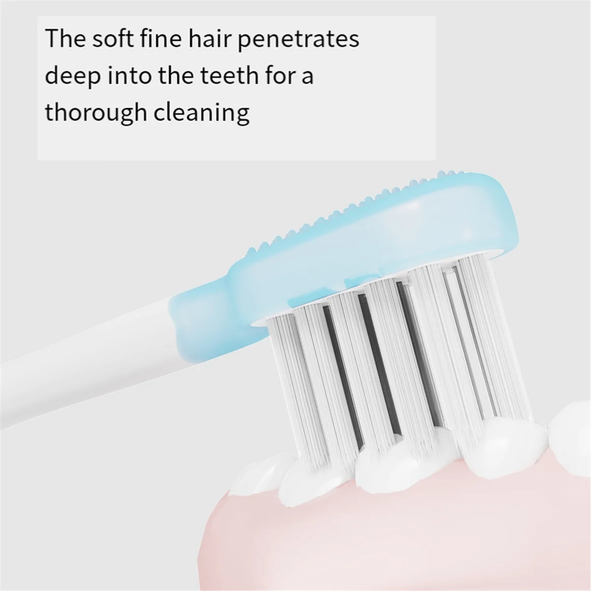 Для Laifen полнодиапазонные сменные насадки для электрических зубных щеток чистая