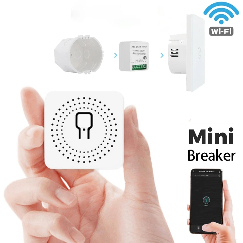 

Беспроводной смарт-выключатель с поддержкой Wi-Fi и таймером