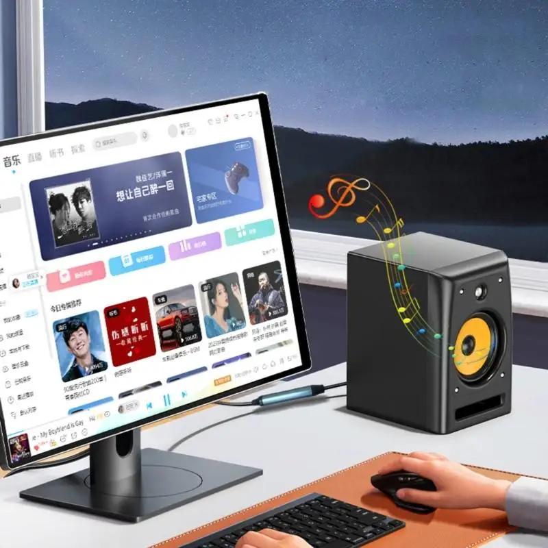 USB оптический аудио адаптер для ноутбука