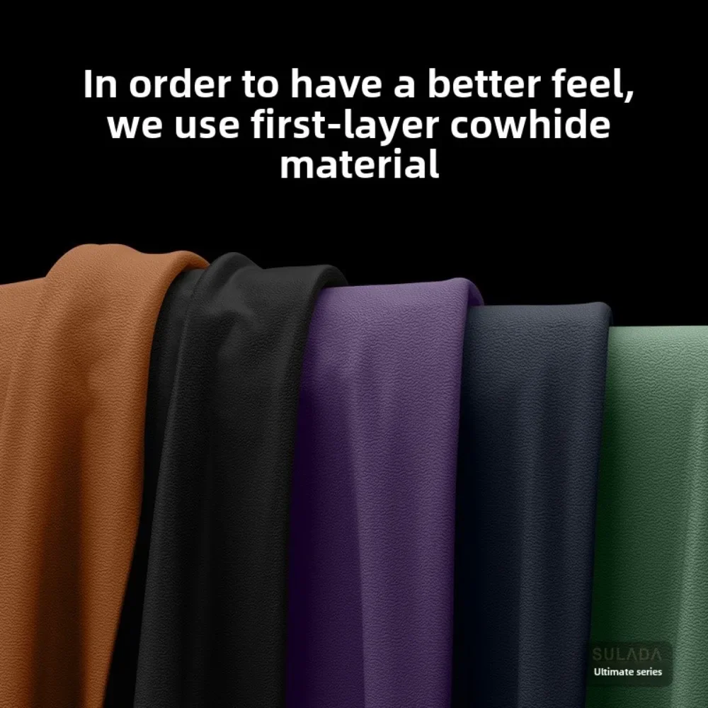 Матовый кожаный чехол для OPPO Find N5 Magsafe складной шарнир встроенный магнитный