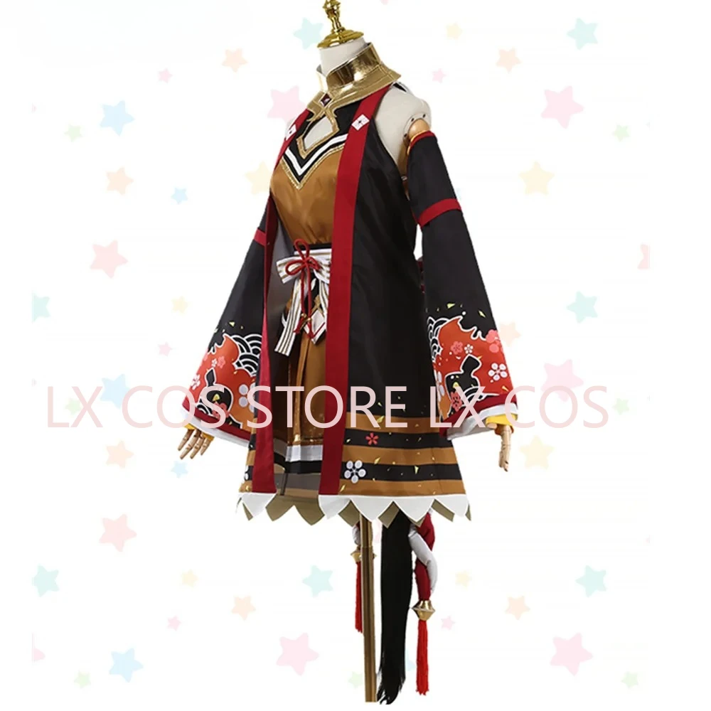 Фото Uma Musume Pretty Derby Kitasan Черный Косплей Костюм Хэллоуин Карнавал Рождественские наряды №4