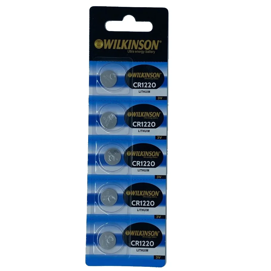 

WILKINSON 1220 3V Lithium Button Battery 5'li Package