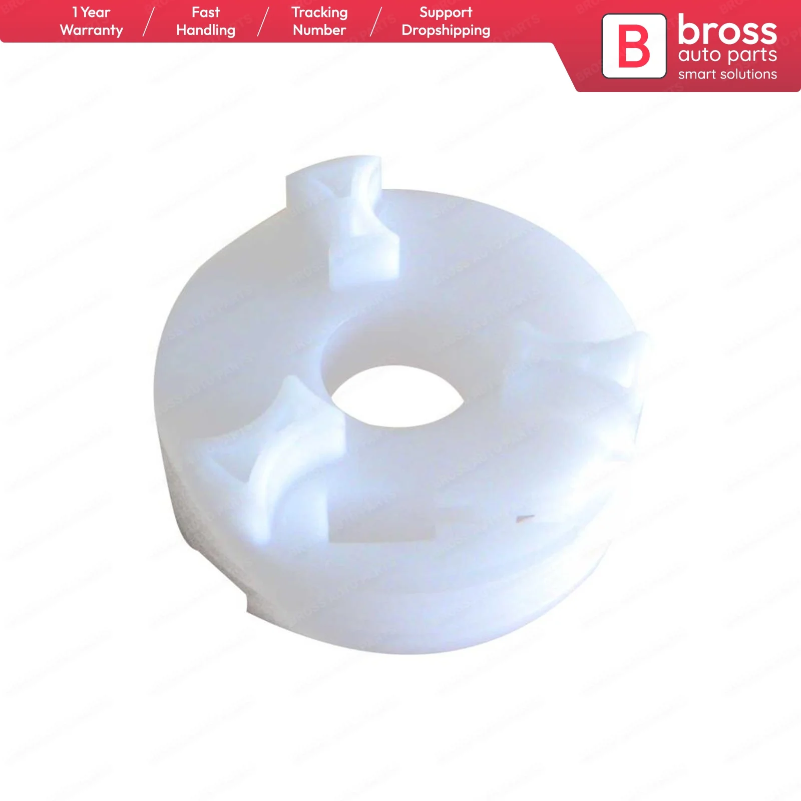 

Bross Auto Parts BWR204 Electrical Power Window Regulator Wheel Pulley Front Left Door 46786201 for Fiat Albea Siena Palio Doblo