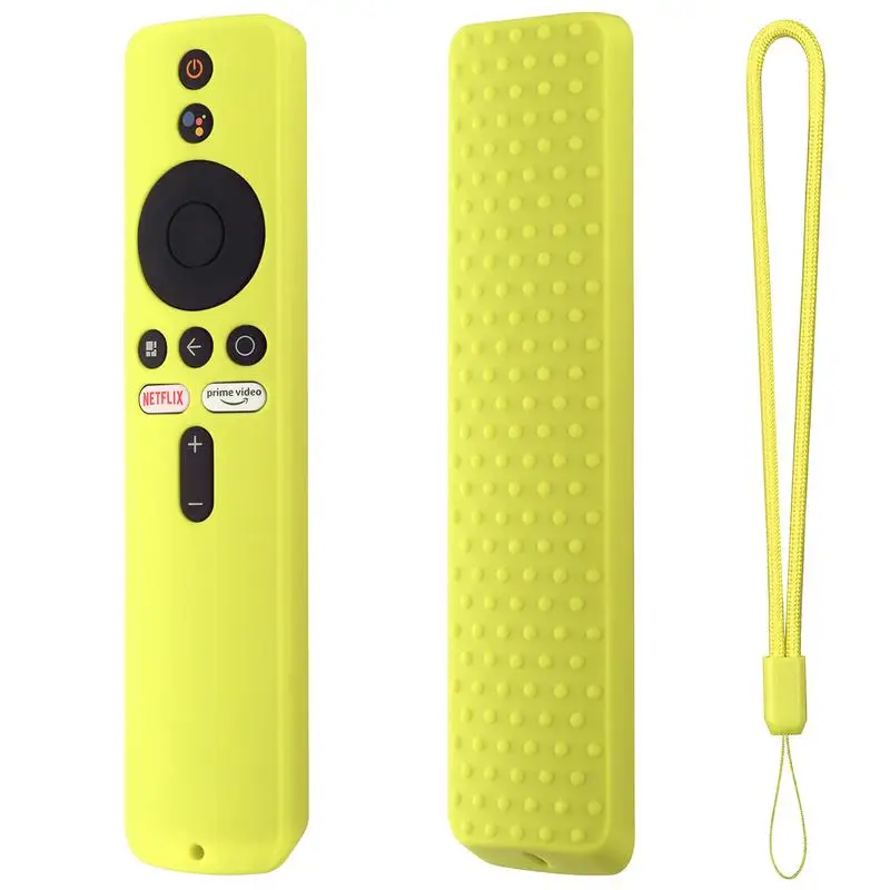 

Silicone Cover For Xiao mi Mi TV Stick 4K 2022 Remote Control Case Anti-slip Shockproof Remote Luminous Cover Replacement Case