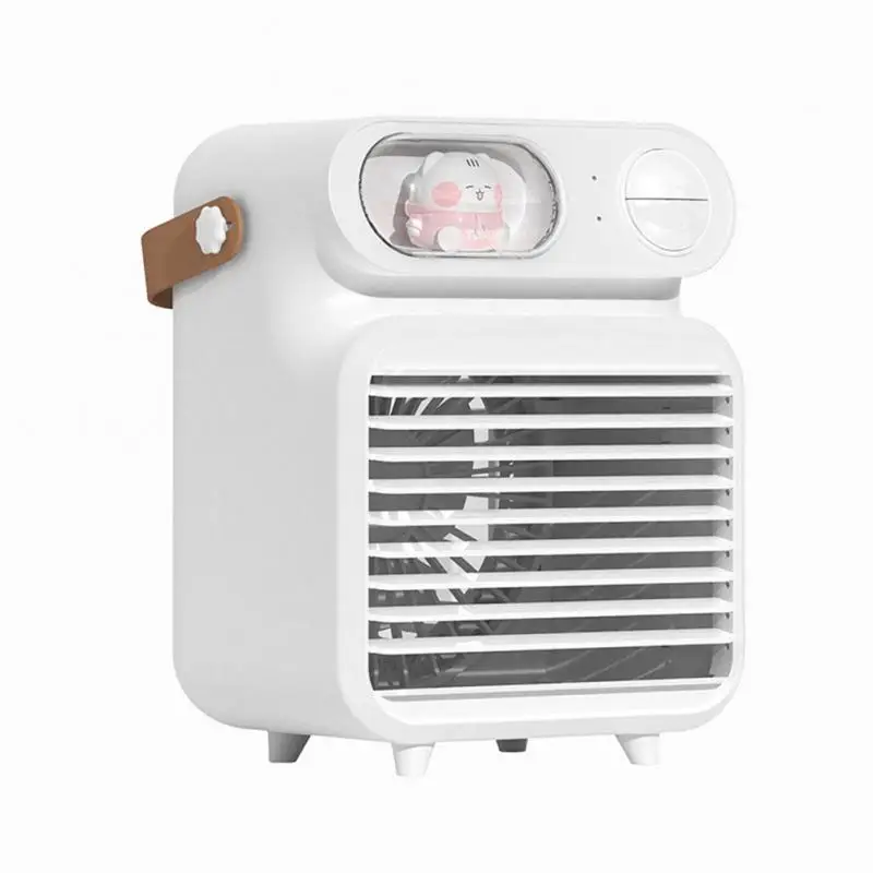 

Three-gear Wind Speed Air Conditioner Fans Adjustable Wind Direction Portable Water-cooled Fan Ice Fog Refrigeration Spray Fan