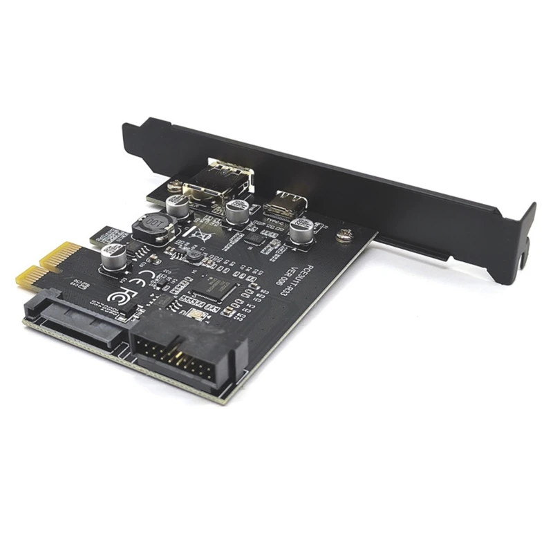 USB Type-C PCI-E адаптер R2LB с внутренним 19Pin USB3.0 5 Мбит/с PCI экспресс-карта RENESAS D720201