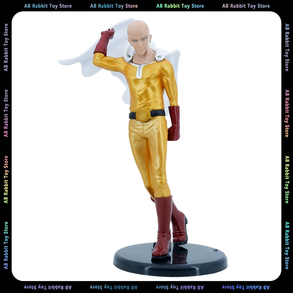 

21cm One Punch-Man Figures Saitama Anime Figure Bald Figurine Resin Statue Model Doll Collectible Desk Decora Ornament Toy Gifts