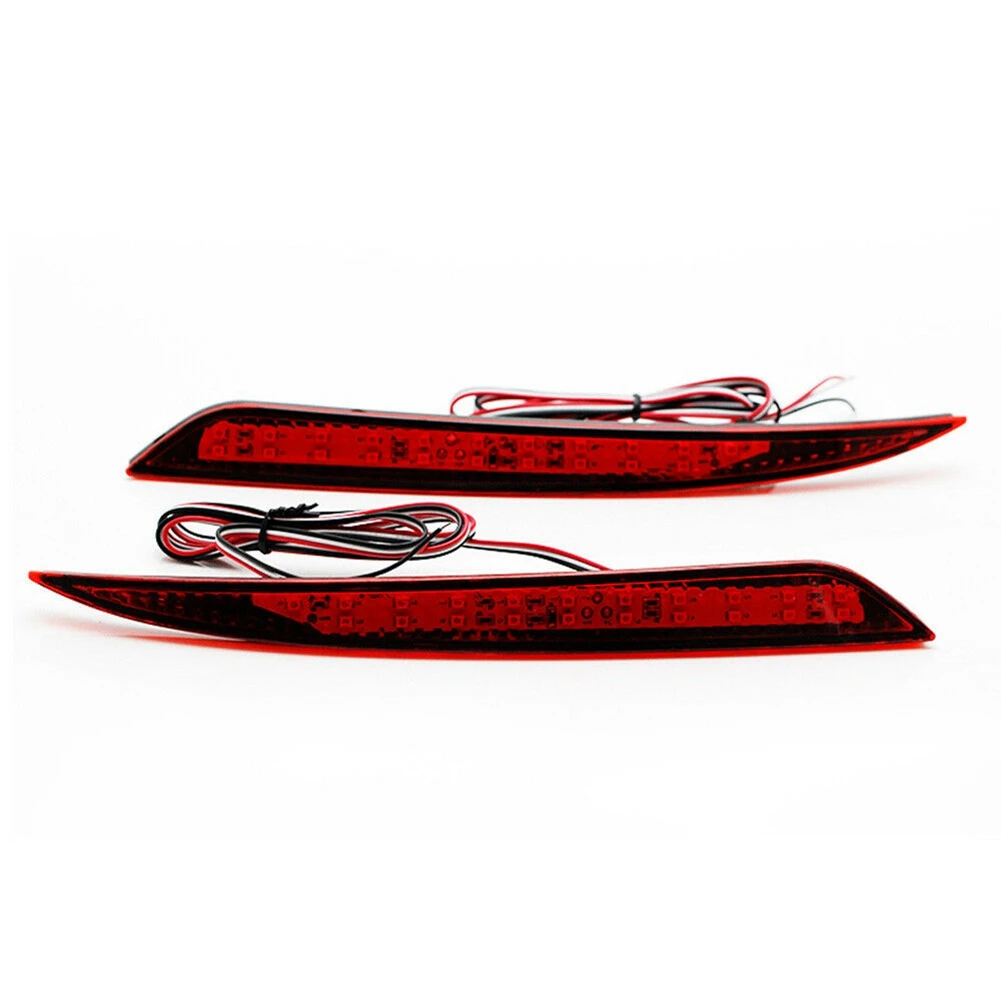 

1Pair Car Rear Bumper Reflector Brake Light Tail Warning Lamp for Ford Fusion Mondeo 2013-2018 Car Styling