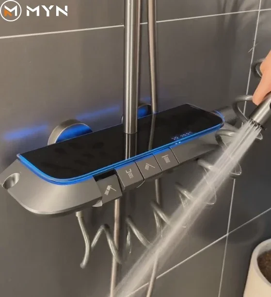 Meiyani горячая Распродажа бронзовый серый настенный цифровой дисплей