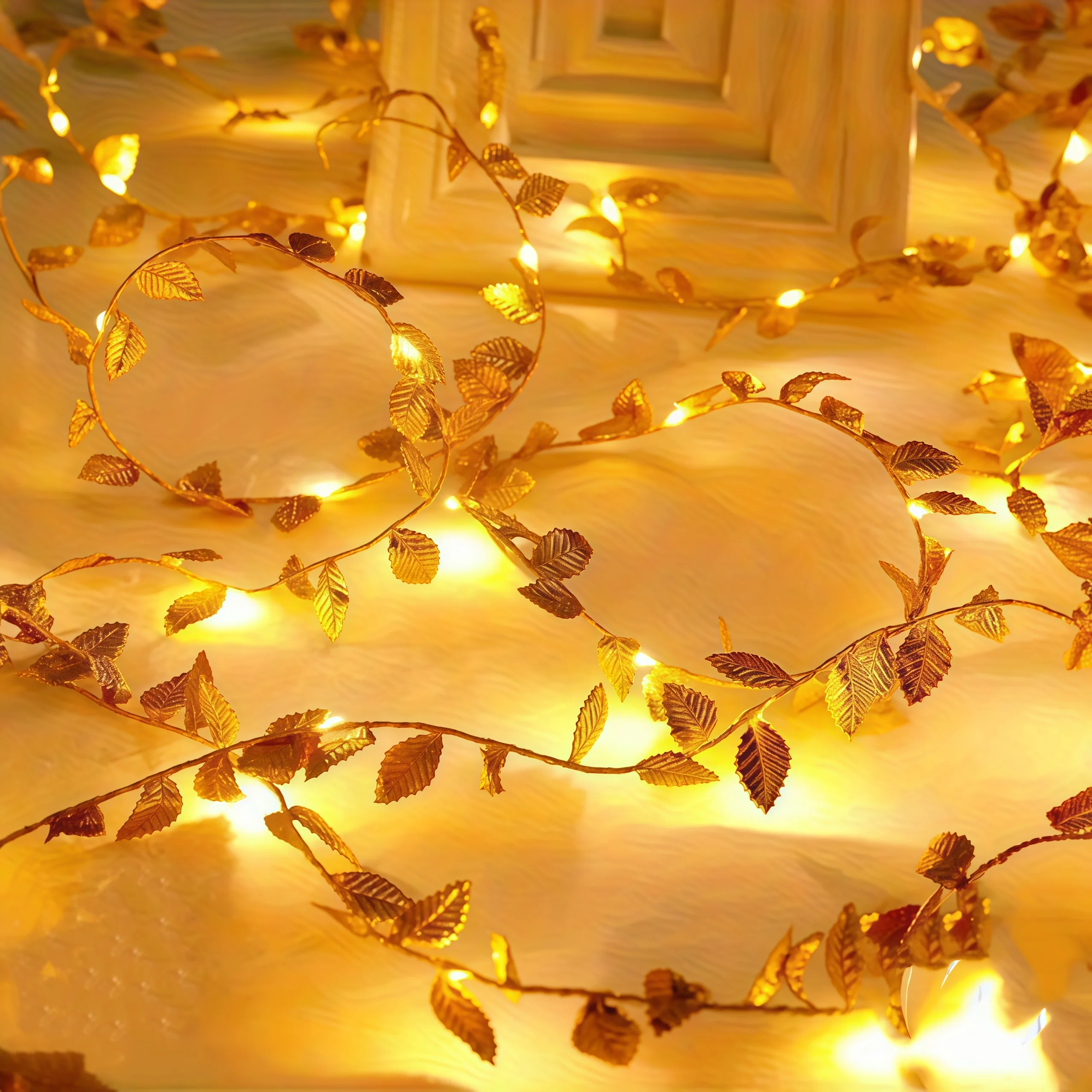 

Золотая гирлянда LED OKAL RED EAST