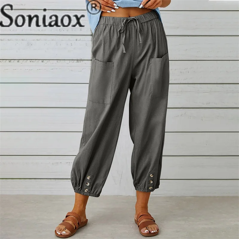 Рисунок 3 - Брюки женские широкие на пуговицах