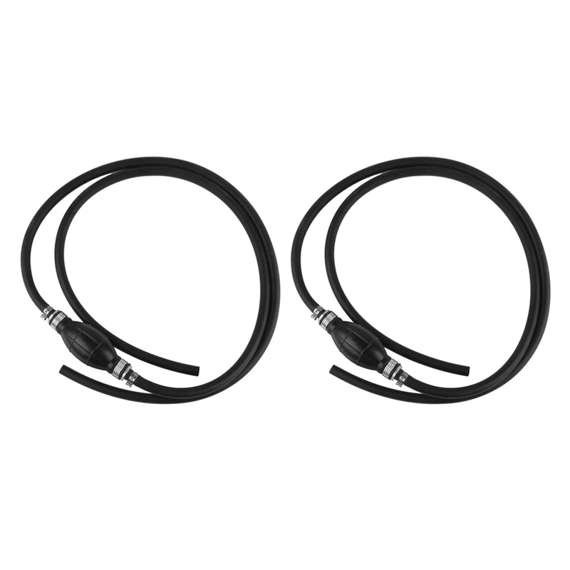 

2Pcs 8MM Yacht Boat Outboard Motor Oil Tank Valve Manual Pump Fuel Pipe