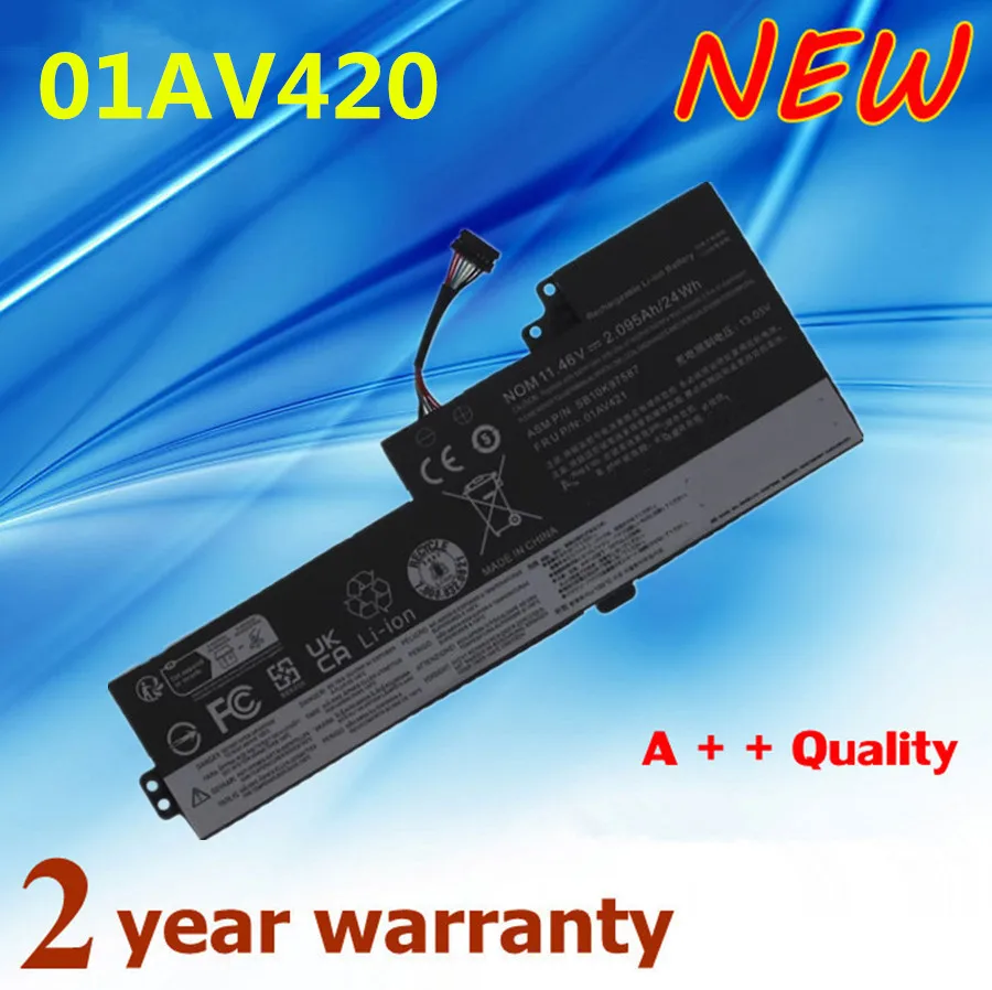 01AV420 01AV421 01AV419 01AV489 SB10K97576 SB10K97577 SB10K97578 Аккумулятор для ноутбука Lenovo ThinkPad T480 T470 A485 A475