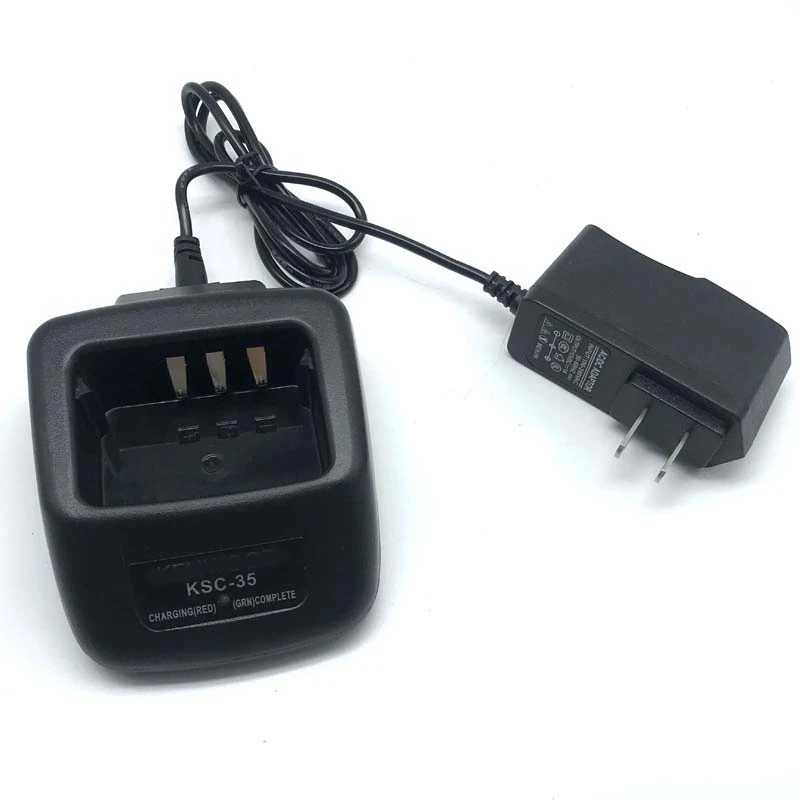 KSC-35 Li-ion Battery Rapid Desktop Charger for KENWOOD KNB-63L KNB-65L KNB-45L KNB-45 For TK2400 TK3207 TK2207 TK-U100 Radio