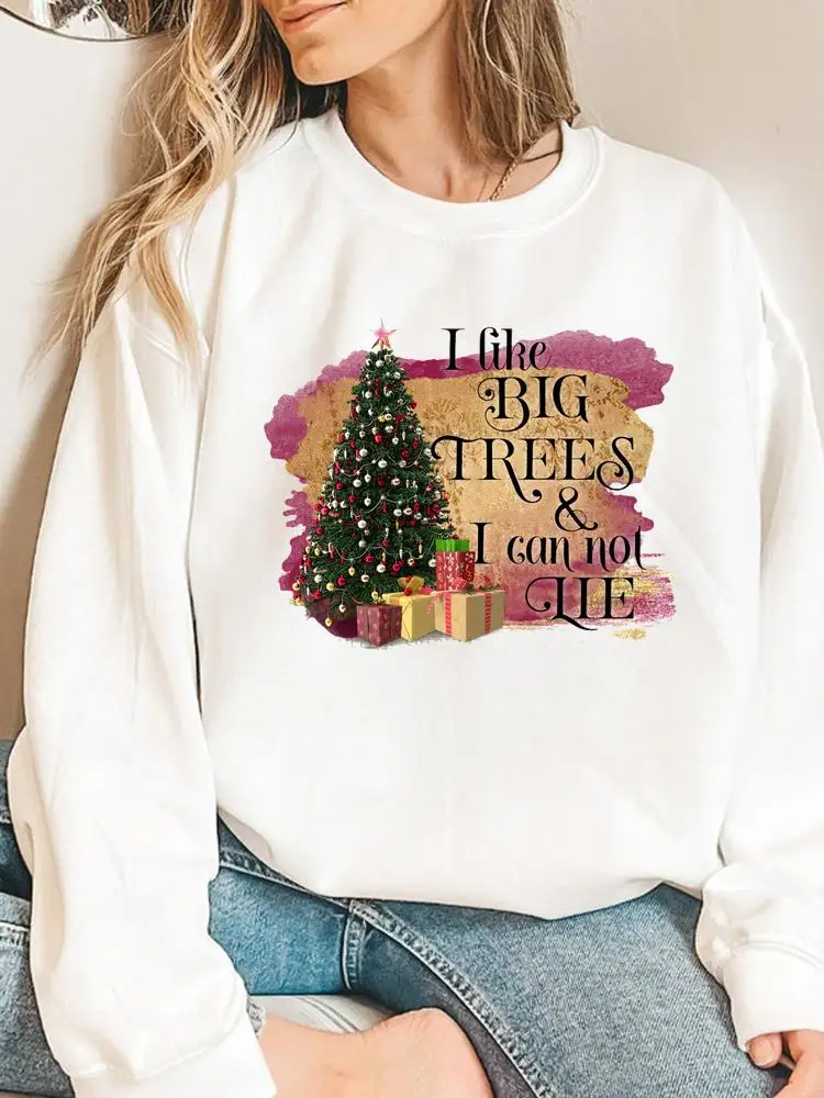 

Pullovers For Women Happy New Year Fashion Print Merry Christmas Letter Gift Love Graphic Sweatshirts Female Clothing