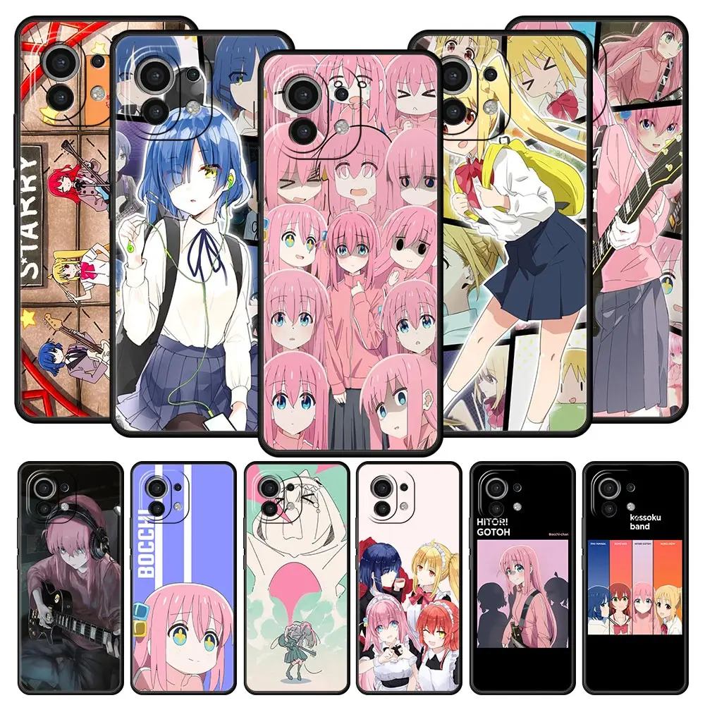 

Cartoon BOCCHI THE ROCK Anime Phone Case For Xiaomi 13 12 11 Lite 12T 11T 10T 9T Mi Poco X5 M4 M3 X4 X3 Pro F5 F4 F3 GT 5G Cover
