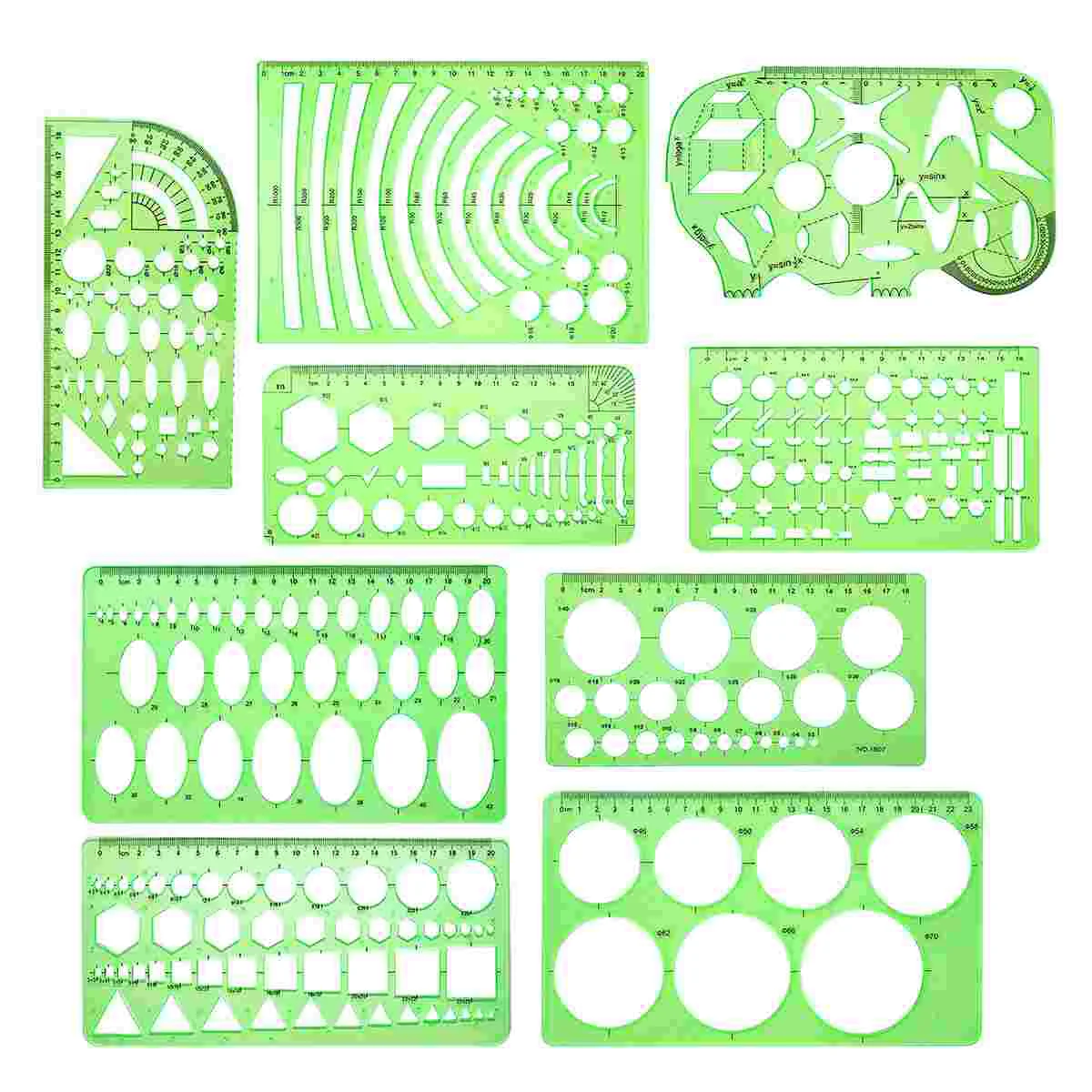 DIY трафареты шаблон строительные шаблоны линейки архитектура измерительный