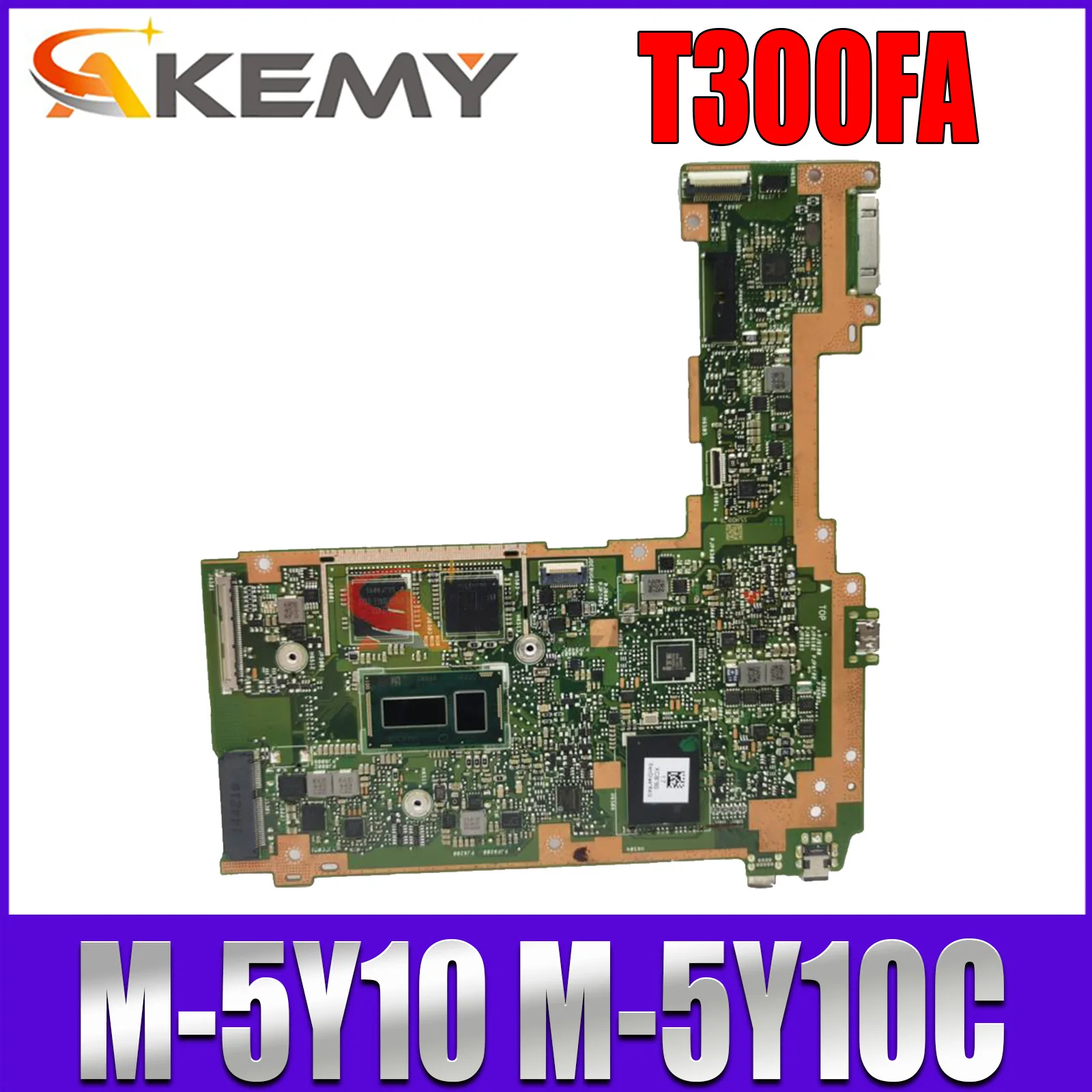 

T300F CPU M-5Y10 M-5Y10C 4GB-RAM SSD/64G Notebook Mainboard For ASUS T300FA T300 Laptop Motherboard Main Board Test 100% OK