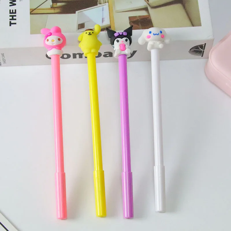 

Sanrio Roller Ball Pen Kawaii Students Stationery Anime My Melody Hello Kitty Student Dedicated School Supplies Children Gifts