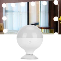 1pcs detachable bulbs led professional makeup mirror light usb cosmetic mirror with light hollywood dressing table vanity lights