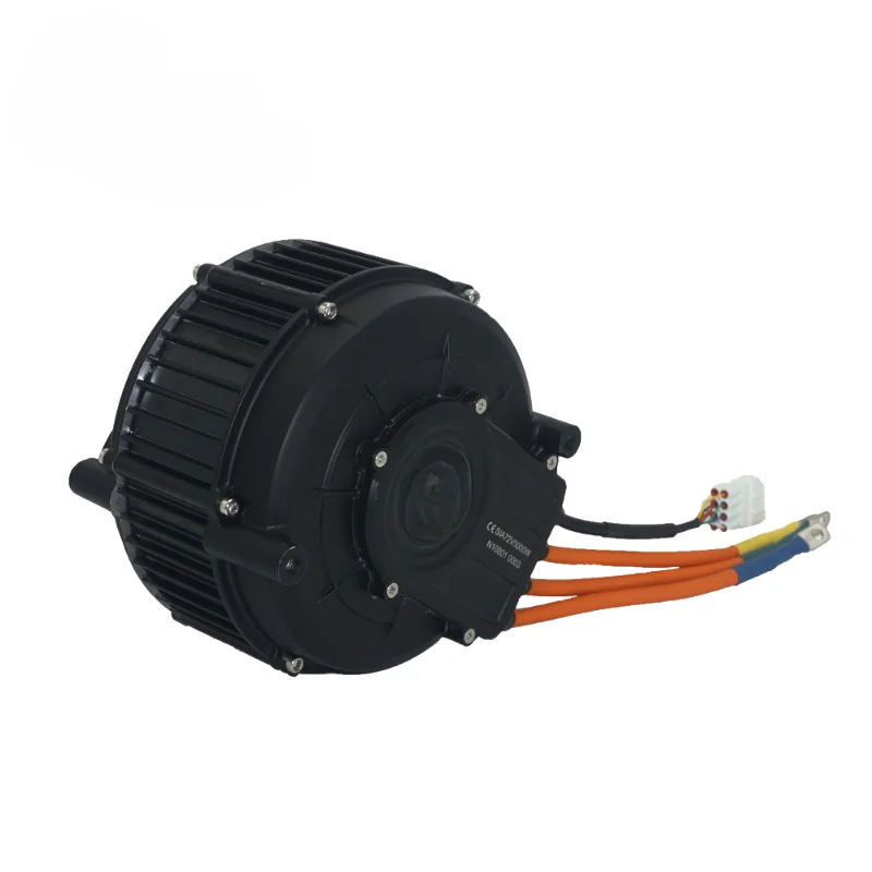 

QS165 V2 35H 5000W 72V 100KPH IPM PMSM Mid Drive Motor For Offroad Dirtbike Lightbike Adult Electric Motorcycle