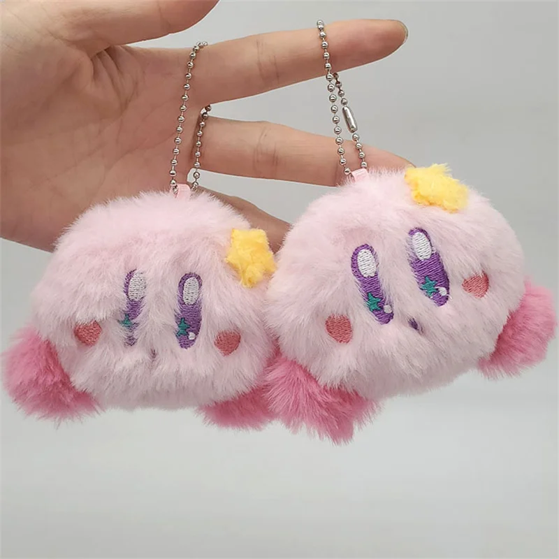 

Kawaii Pink Kirby Anime Soft Plush Toys Children Cartoon Stuffed Toys Sweet Kirby Pendant Coin Purse Girls Plushie Birthday Gift