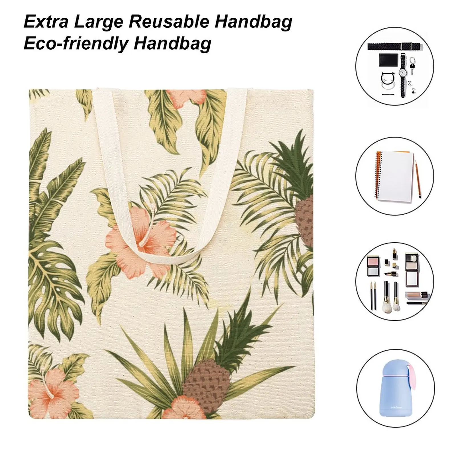 Customized Pattern Tote Shopping Bag for Women Summer Beach Handbag Female Casual Top-handle Bag Fashion Big Size Handbag Tote