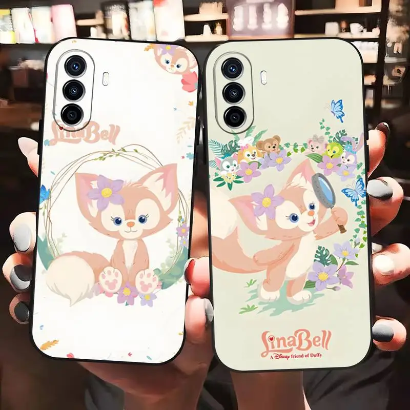 

Disney Lena Belle Phone Case For Huawei P50 P40 Pro P30 P10 P20 Plus Lite Psmart 2020 Y6 Y5 2019 Y8s Design Back Cover