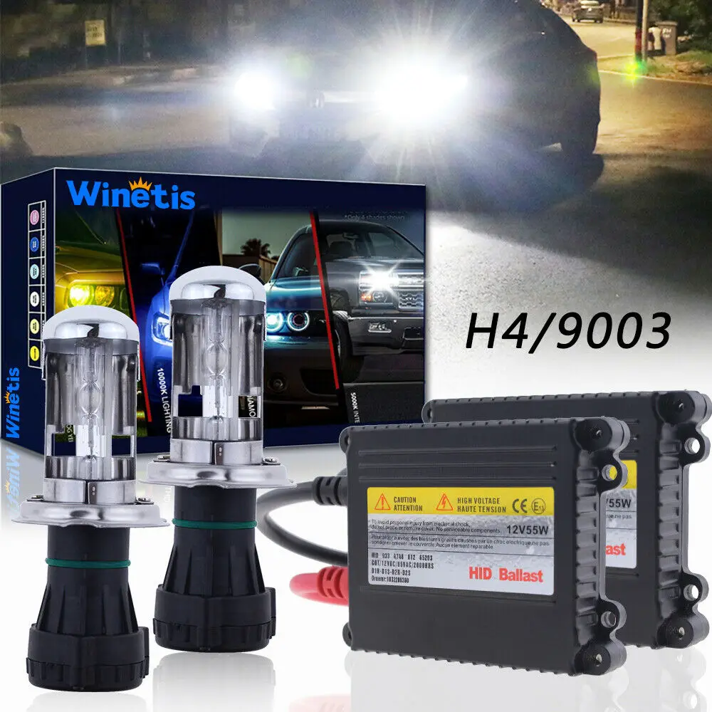 

55W Winetis Hid 9003/H4 Bi-Xenon Headlight White For Toyota Sequoia 2001-2007