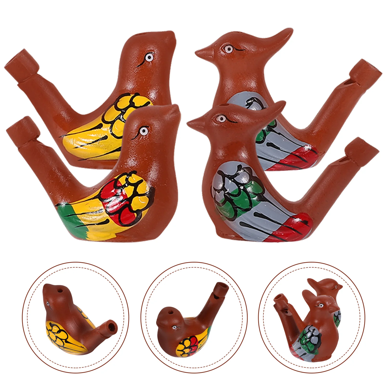 4 шт. животные для маленьких детей детские игрушки птица звонок 750X750X350 см
