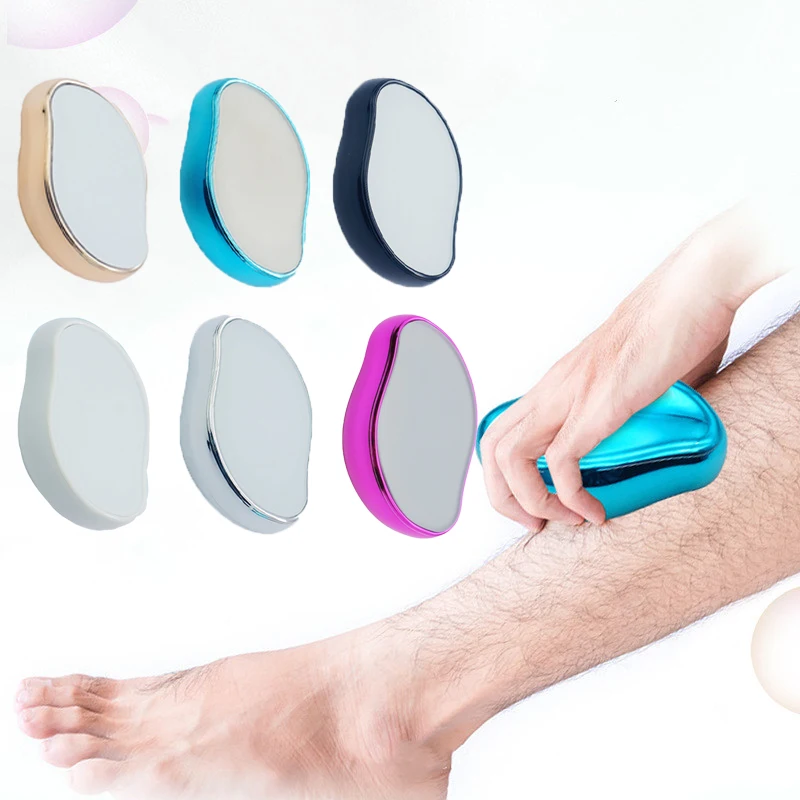 

Эпилятор кристаллический безболезненный безопасный для мужчин и женщин, многоразовый инструмент для легкой очистки и Депиляции Тела, для п...