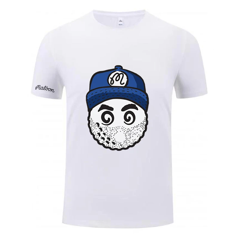 

Malbon Golf T-Shirt Men Women 2023 Summer Cotton Golf Top Malbon Golf Bucket Hat Short Sleeve Fashion Couple Loose Golf Clothing