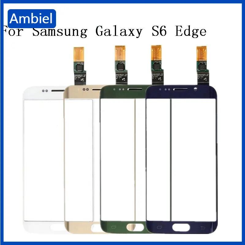 

Дигитайзер сенсорного экрана для Samsung Galaxy S6 Edge G925 G9250 G925F, сенсорная стеклянная панель