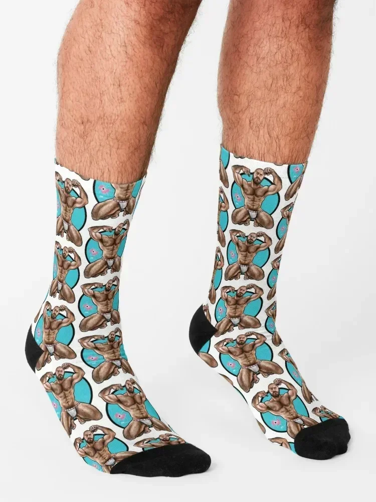 Bullethole Wiggly Piggly: носки Jock мужские хлопковые высококачественные рождественские