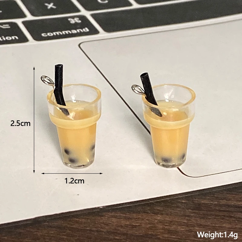 10 шт. миниатюрные Подвески для изготовления ювелирных изделий в виде молочного