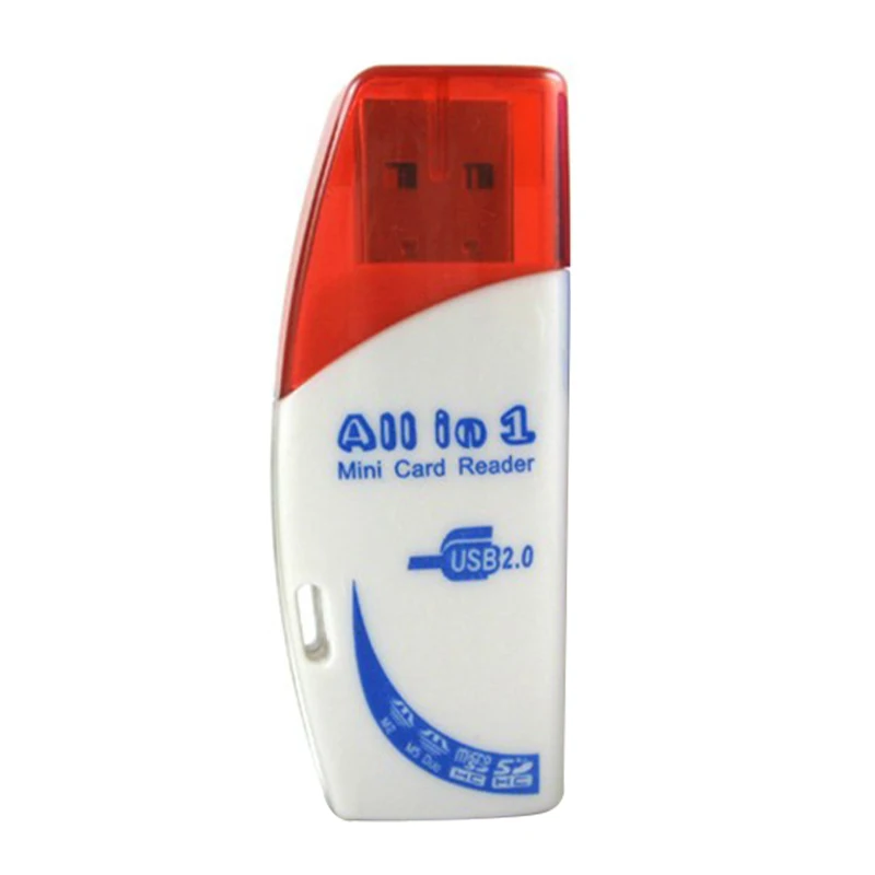 

4 в 1, кардридер USB 2,0 для SD/ MS/ TF/ M2