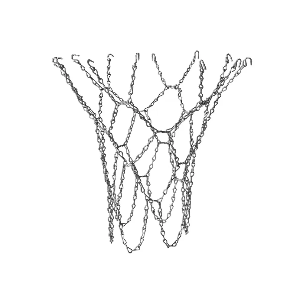 

Standard Metal Basketball Net Basketball Frame Net Iron Chain Basketball Net Universal Basketball Net Mesh Replacement Supply