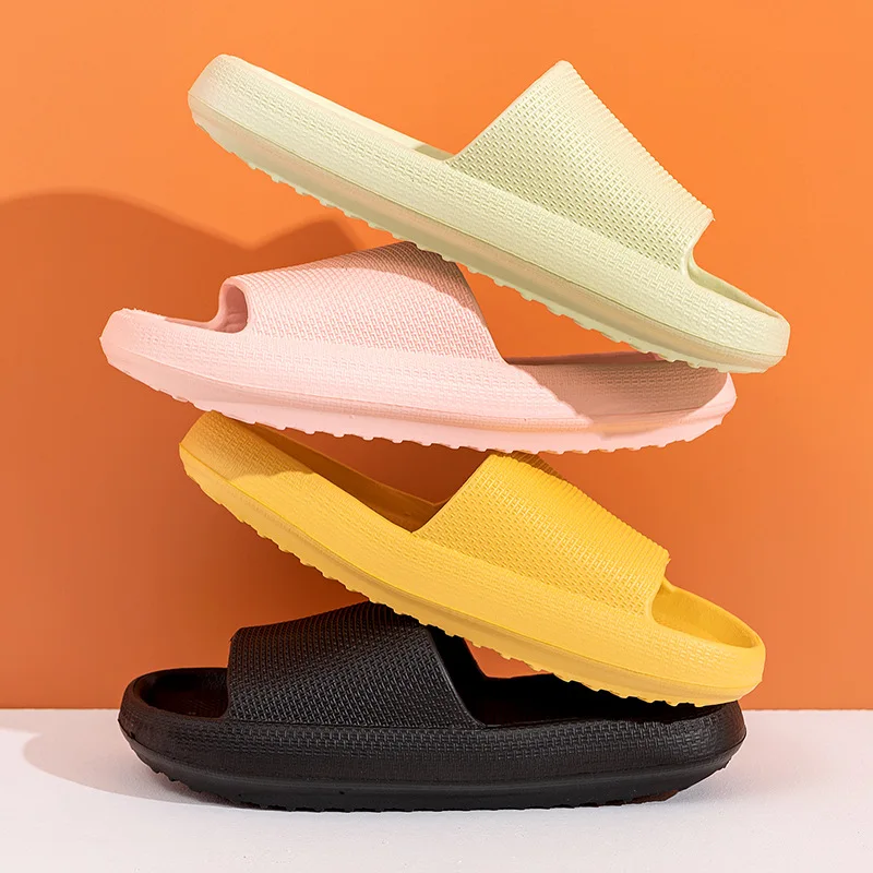 Bathroom Slipper Non Slip Shower Slides Sandals for Women Men Embossed Summer Pool Flip Flop Indoor Home 2022 Shoe