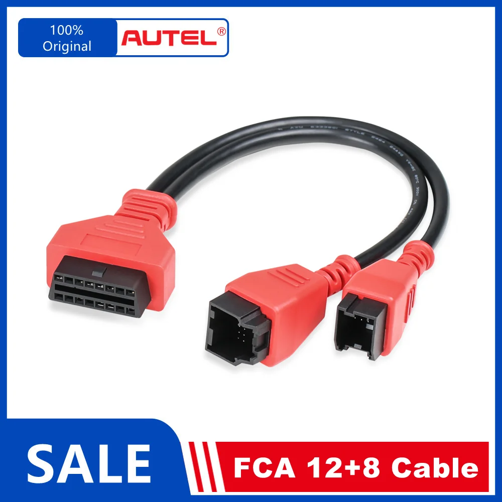 

Адаптер FCA 12+8 для Chrysler Work на Autel MaxiSys/IM608/Launch X431 V/ OBDSTAR