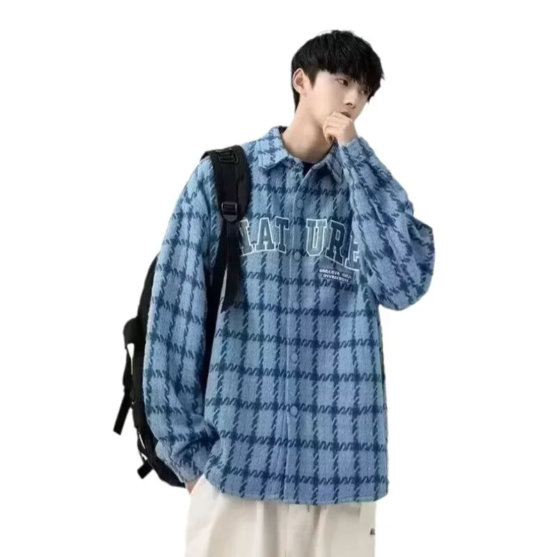 2024 новый стиль гонконгская ветровая куртка свободного покроя с длинным рукавом