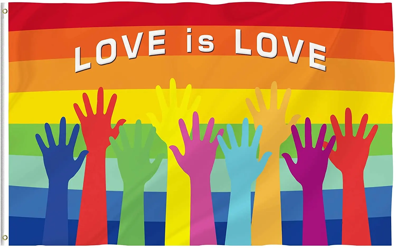 

Tree Pride Flag 3x5 Ft Love is Love Flags with Brass Grommets Rainbow Garden House Outdoor Banners