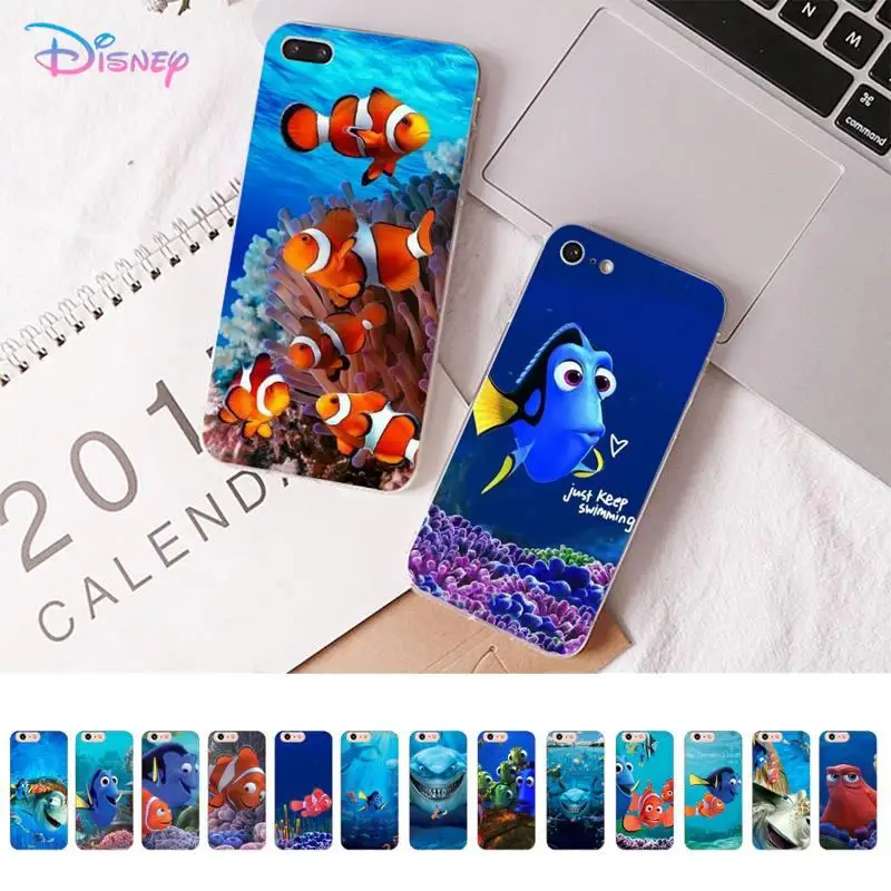 

Disney Finding Nemo Phone Case For iPhone 8 7 6 6S Plus X SE 2020 XR XS 14 11 12 13 Mini Pro Max Mobile Case
