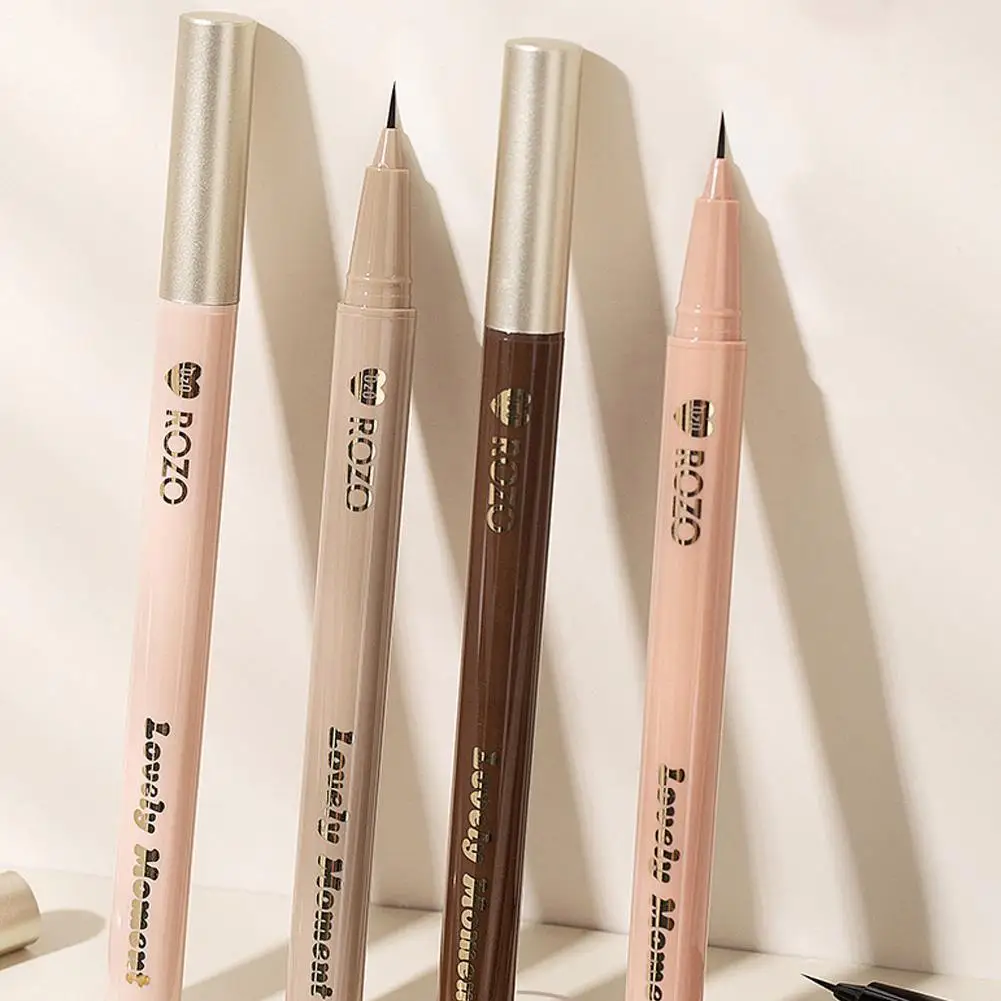 

Подводка для глаз Женская матовая водостойкая, нижняя черная, стойкая, косметический макияж, стилус для шелкопряда B0S7